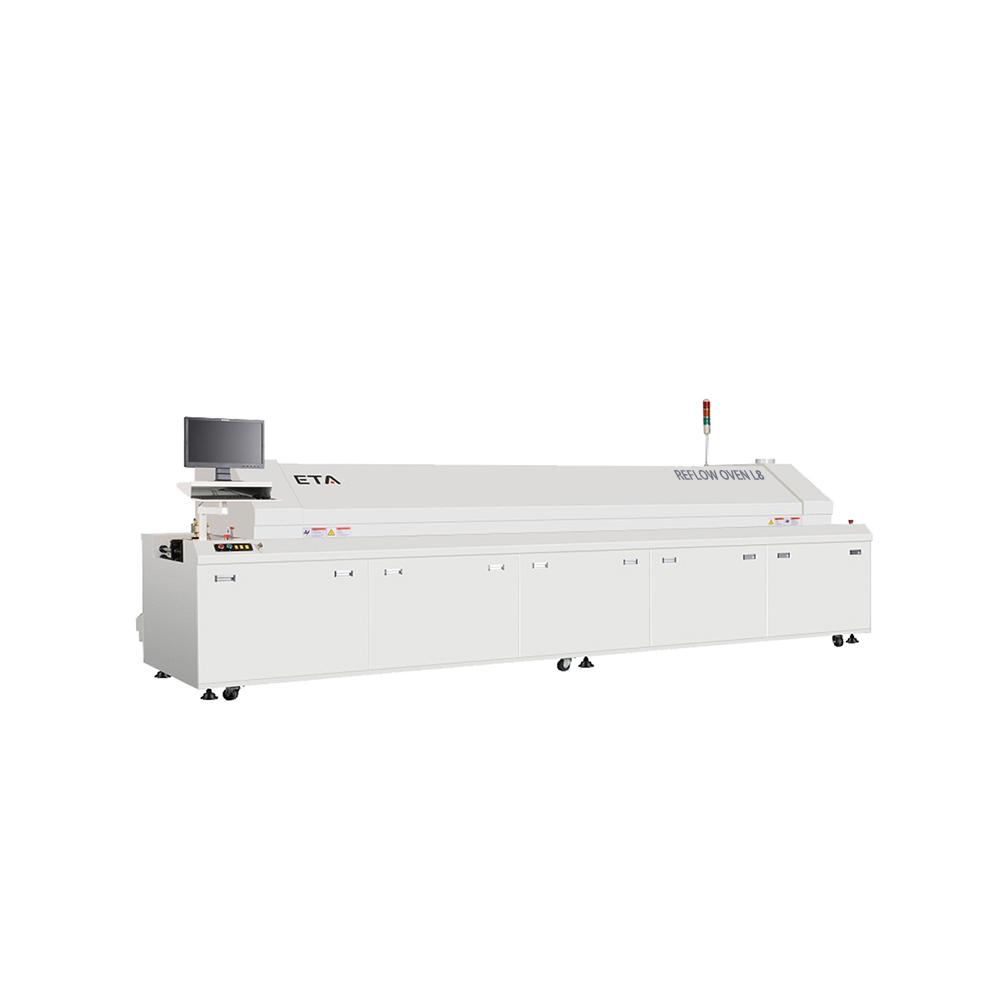 High Quality SMT Machine 8 Heating Zone Lead Free Reflow Oven for Sale